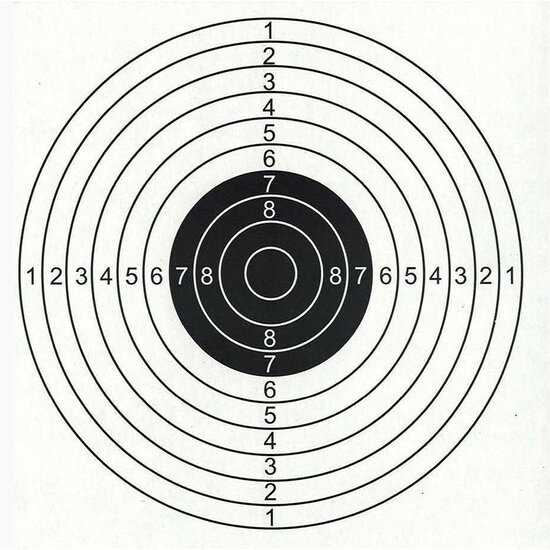 RAM TARGETS | SCHIETKAARTEN | 50ST | 17X17