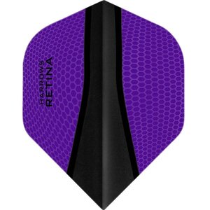 Harrows Retina-X Dart Flights - 100 micron - No2 - Std - Purple