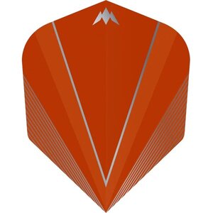 Mission Shades Dart Flights - 100 Micron - No6 - Std - Orange