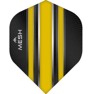 Mission Mesh Dart Flights - 100 Micron - No2 - Std - Yellow