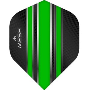 Mission Mesh Dart Flights - 100 Micron - No2 - Std - Green