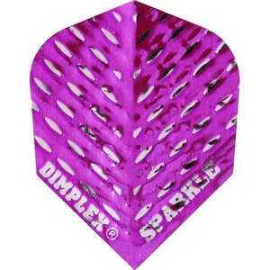 Harrows Dart Flights - Std - Dimplex Sparkle - Purple