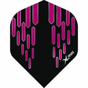 XQMax Dart Flights -100 micron - STD- No2 - Pink