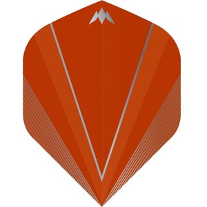 Mission Shades Dart Flights - 100 Micron - No2 - Std - Orange