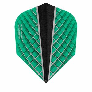 Harrows Quantum X Dart Flights - 100 Micron - Std - Jade