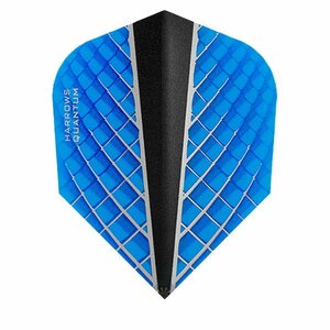 Harrows Quantum X Dart Flights - 100 Micron - Std - Aqua