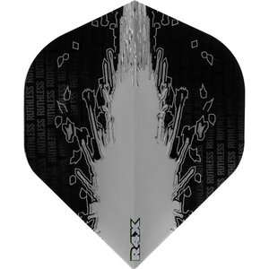 Ruthless - High Impact - Dart Flights - 100 Micron - No2 - Std - Clear