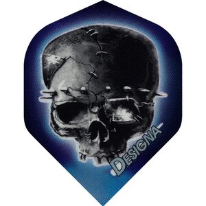 Designa Dart Flights - Extra Strong - Std - 3D Skull