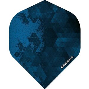 Designia - Rock Dart Flights - STD - Aqua Blue