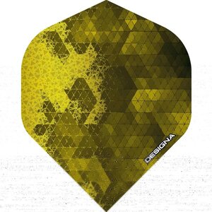 Designia - Rock Dart Flights - STD - Yellow