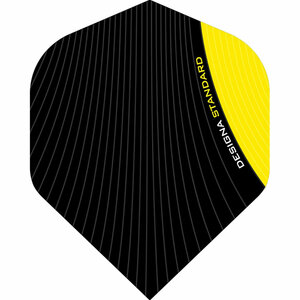 Designa Infusion Dart Flights - 100 Micron - Std - Yellow