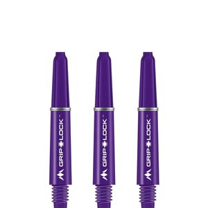 Mission GripLock Shafts - Dart Shafts - Short - Purple