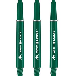 Mission GripLock Shafts - Dart Shafts - Medium - Green