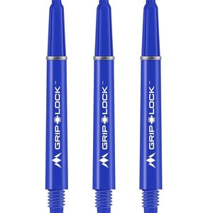 Mission GripLock Shafts - Dart Shafts - Medium - Blue