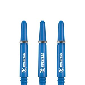 Ruthless RX - Ruthless Deflectagrip Dart Shafts - Short -Nylon-Blue