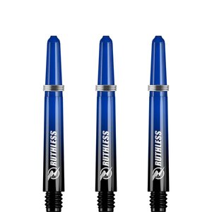 Ruthless Deflectagrip Plus Dart Shafts - Inbetween - Polycarbonaat - Blue/Black