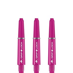 Mission GripLock Shafts - Dart Shafts - Short - Pink