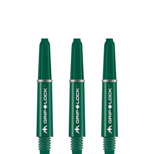 Mission GripLock Shafts - Dart Shafts - Short - Green