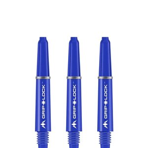 Mission GripLock Shafts - Dart Shafts - Short - Blue