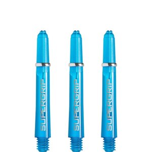 Harrows Supergrip Fusion X Shafts - Dart Shafts - Short - Light Blue