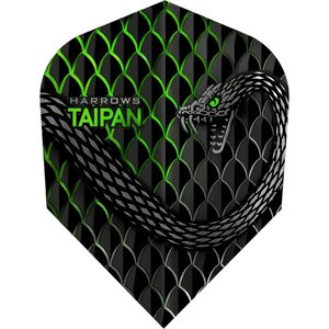 HARROWS TAIPAN DART FLIGHTS - NO6 - STD - Green