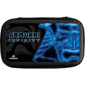 MISSION DARTS EVA DART CASE - SAMURAI INFINITY - BLUE