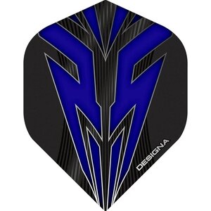 DESIGNA MAKO DARTS FLIGHTS - EXTRA STRONG - STD - Blue