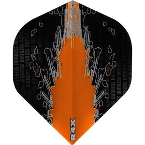 Ruthless - High Impact - Dart Flights - 100 Micron - No2 - Std - Orange