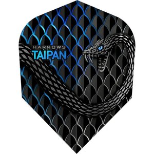 HARROWS TAIPAN DART FLIGHTS - NO6 - STD - Aqua Blue