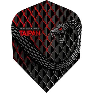 HARROWS TAIPAN DART FLIGHTS - NO6 - STD - Red