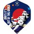 ORIGINAL STORMTROOPER DART FLIGHTS - OFFICIAL LICENSED - NO2 - STD - OUT OF THIS WORLD_