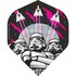 ORIGINAL STORMTROOPER DART FLIGHTS - OFFICIAL LICENSED - NO2 - STD - 3 STORM TROOPERS & 3 SPACE CRAFTS_