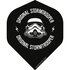 ORIGINAL STORMTROOPER DART FLIGHTS - OFFICIAL LICENSED - NO2 - STD - LOGO ON BLACK_